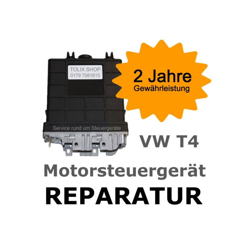 Reparatur VW T4 2.5 ACU Motorsteuergerät 023906024C 023 906 024 C 5WP4128 5WP4 128