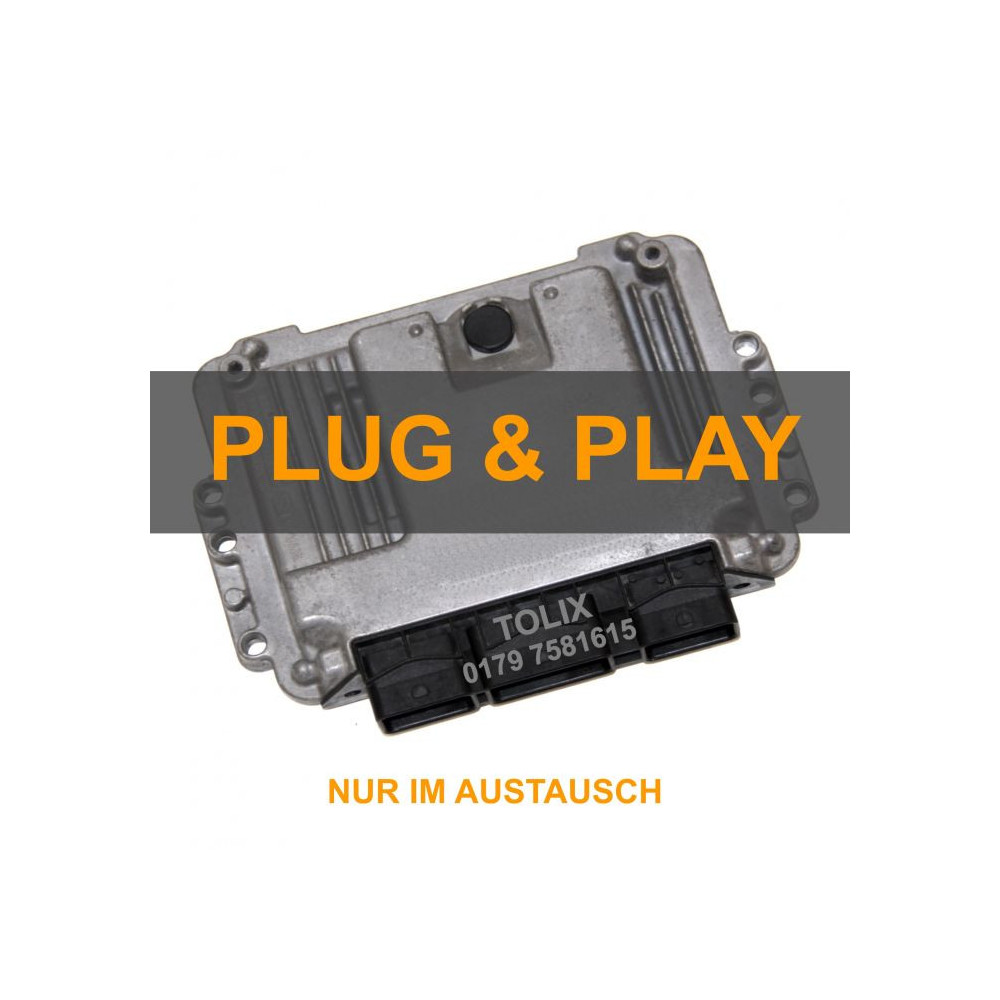 Plug&Play ALFA ROMEO / FIAT Motorsteuergerät EDC 16C39 im AUSTAUSCH inkl. Datenübernahme