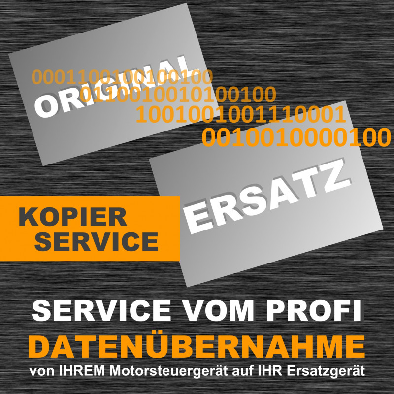 EDC16CP33 SERVICE Kopieren Klonen Clone Wegfahrsperre IMMO für Opel Motorseuergerät 0281012658_0281014648_0281014208