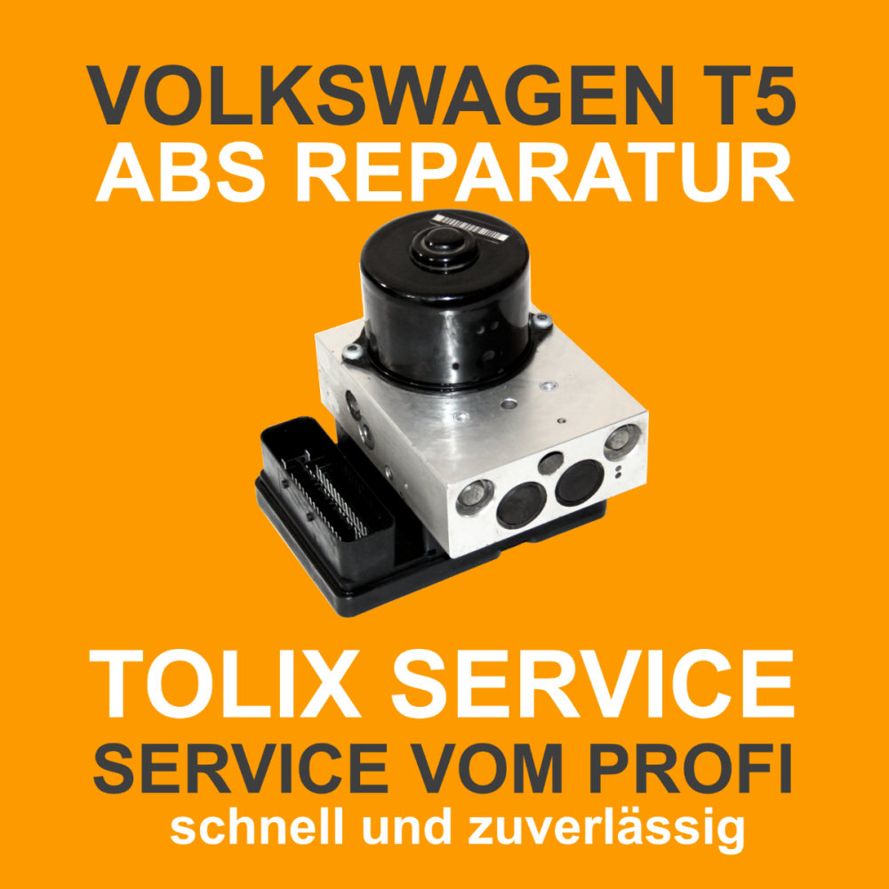 VW T5 ABS Block Reparatur 7H0907379N 7H0614111N 5WK84008 01276 04FC Pumpenmotor