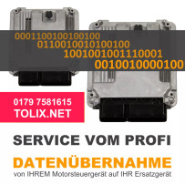 Kopierservice für Audi A6 2.7 TDI Motorsteuergerät 4F2910401J 4F0907401B 0281012496 EDC16CP34 Steuergerät Wegfahrsperre IMMO