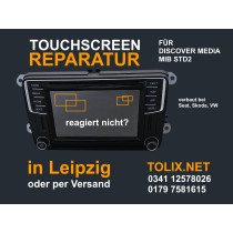 REPARATUR SERVICE für Navi Touchscreen Discover Media PQ MIB STD2 VW Golf 7 Passat Caddy Touran Tiguan Sharan T5 T6 Display