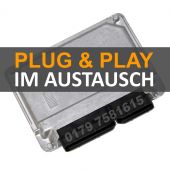 Plug&Play VW Golf V / Golf Plus 1,6 Motorsteuergerät 06A906033GG im AUSTAUSCH inkl. Datenübernahme