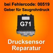 Drucksensor 100 kPa G71 MAP Sensor 044997022CX 044 997 022 CX Steuergerät VW T4