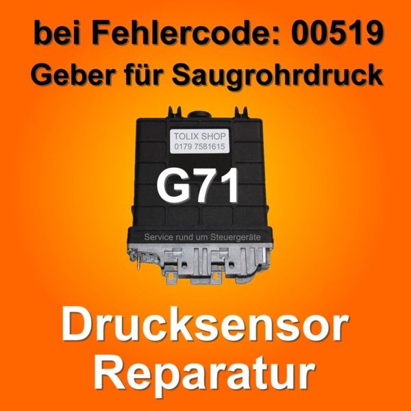 VW T4 100kPa G71 Drucksensor MAP Sensor 044906022D 044 906 022 D AAC Steuergerät